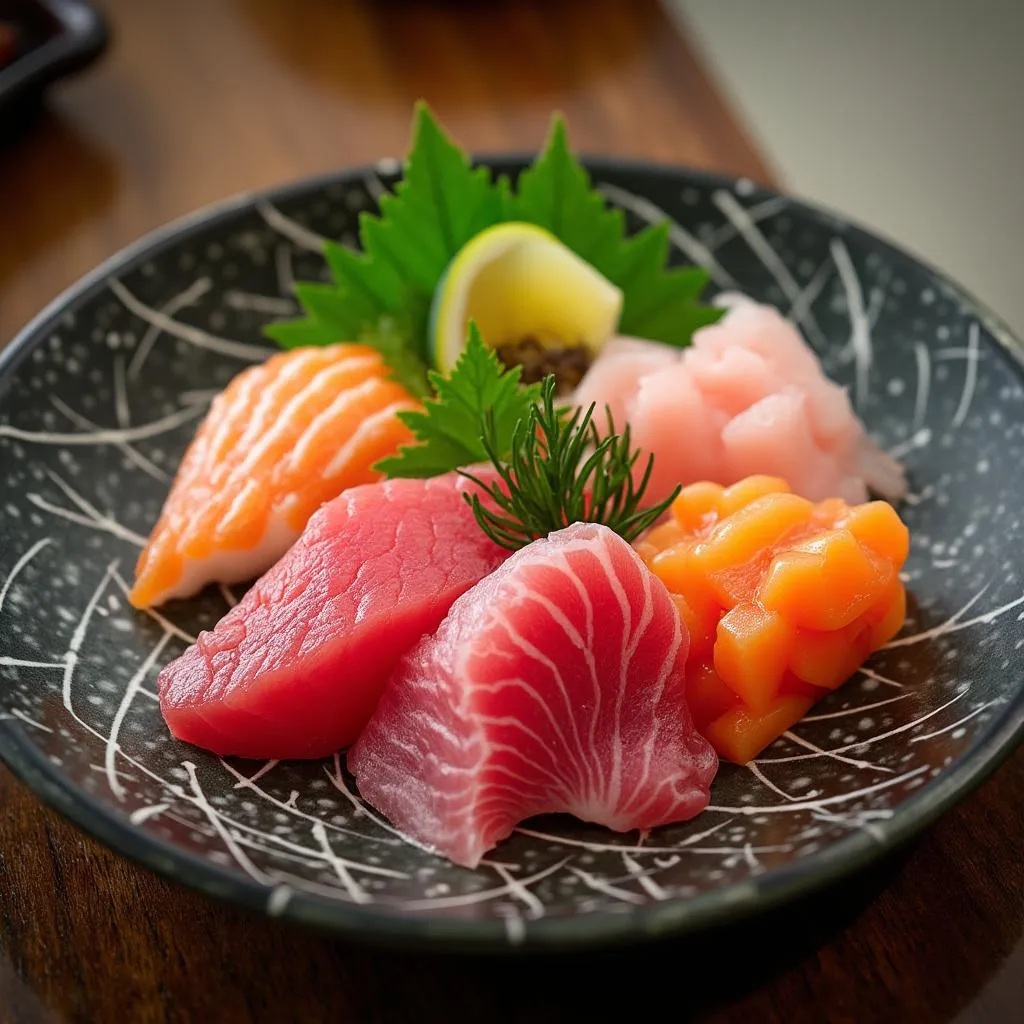 Plato premium de sashimi