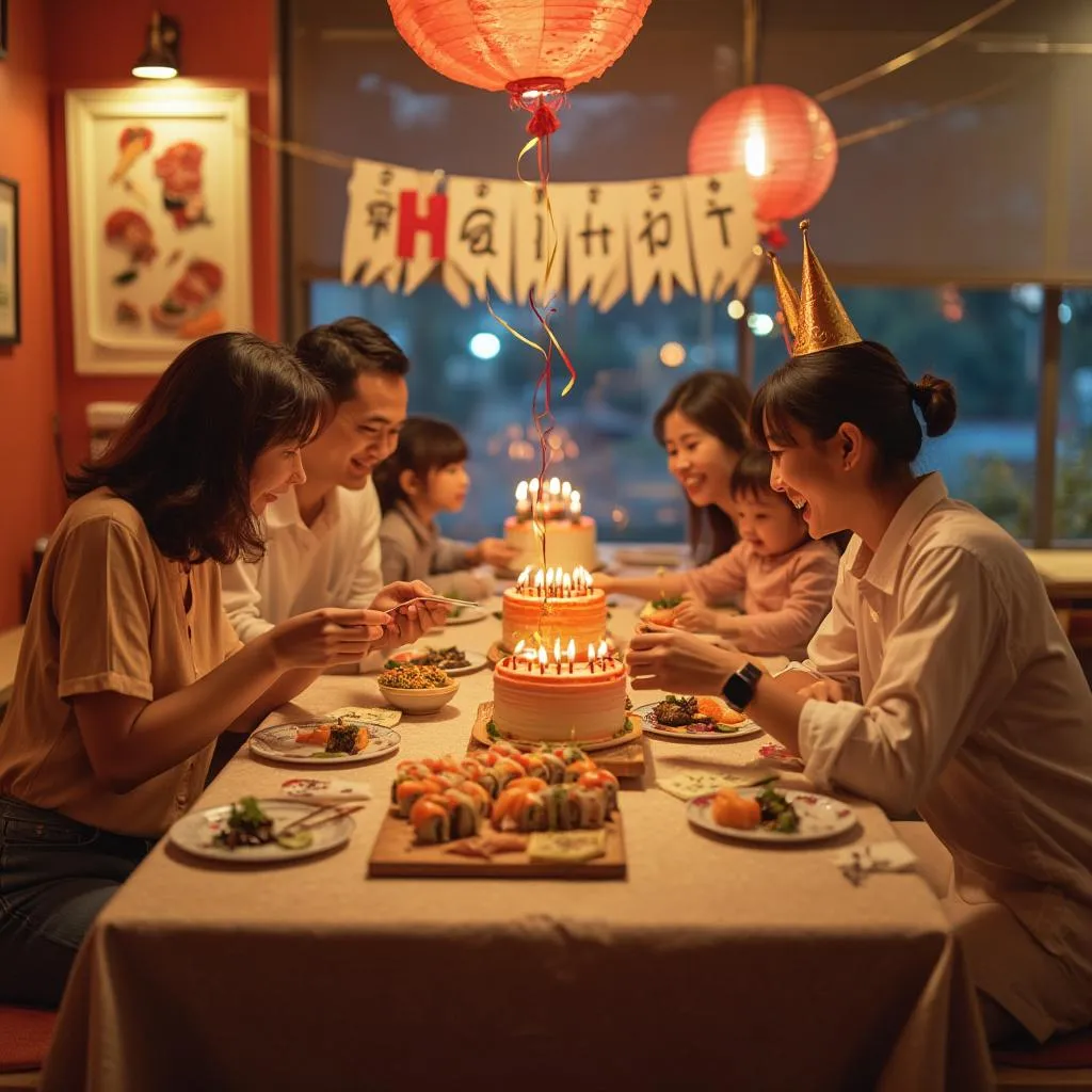 Celebración de cumpleaños
