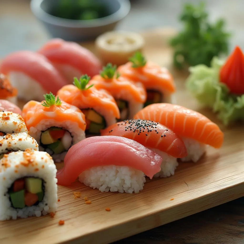 Set clásico de sushi
