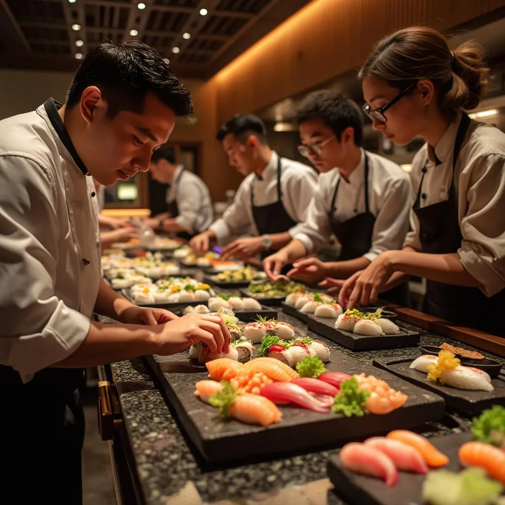 Experiencia sushi bar